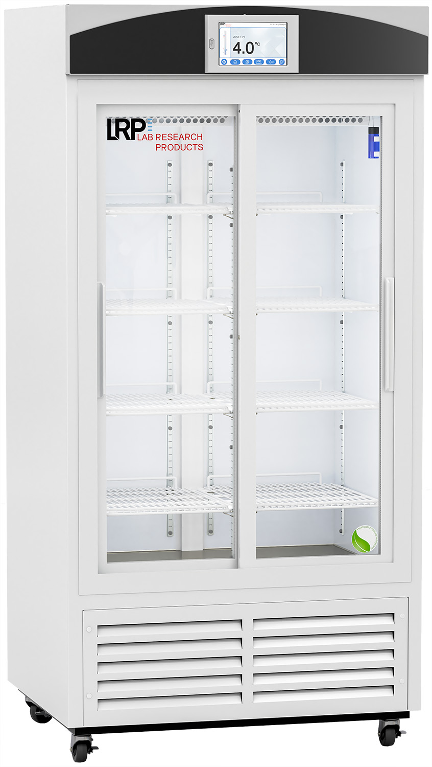 33 Cu. Ft. Touchscreen Sliding Glass Door Laboratory Refrigerator with Variable Speed Compressor 